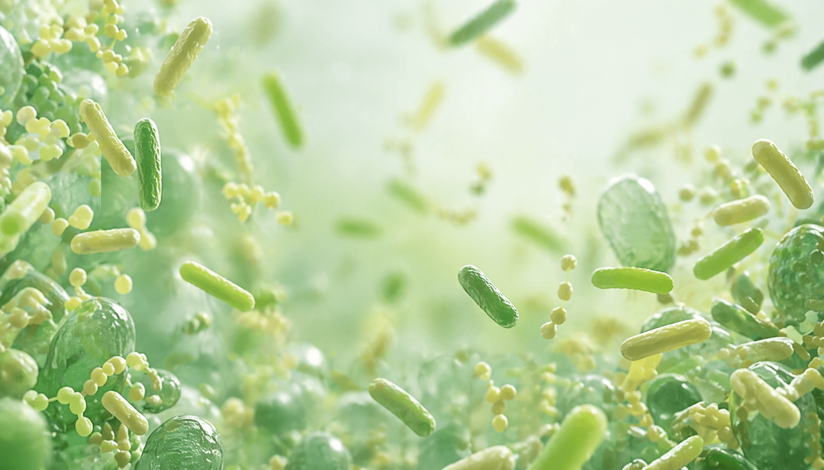 Microbiome bacteria background
